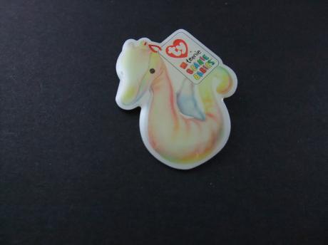 McDonalds Happy Meal Toy TY Teenie Beanie Babies ( Neon the Seahorse ) USA 2000